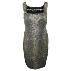 Elie Tahari Robe à Imprimé Peau De Serpent