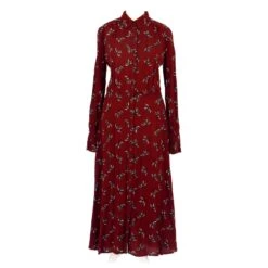 Ba&Sh Robe Bordeaux