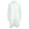 Calvin Klein Robe Chemise Oversizee Blanche