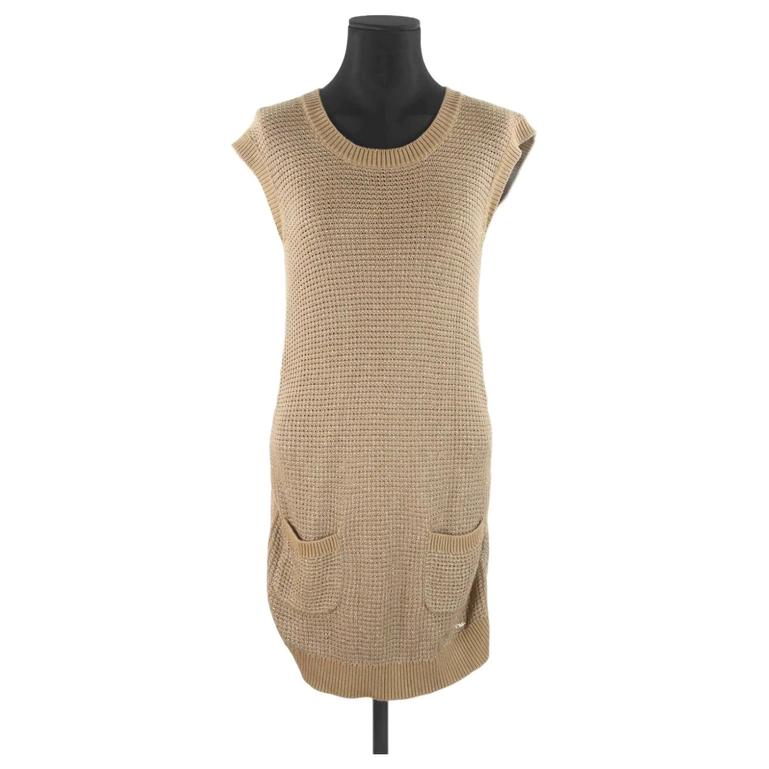 Robe Chloé 36 Beige 1 Robe Chloé 36 Beige