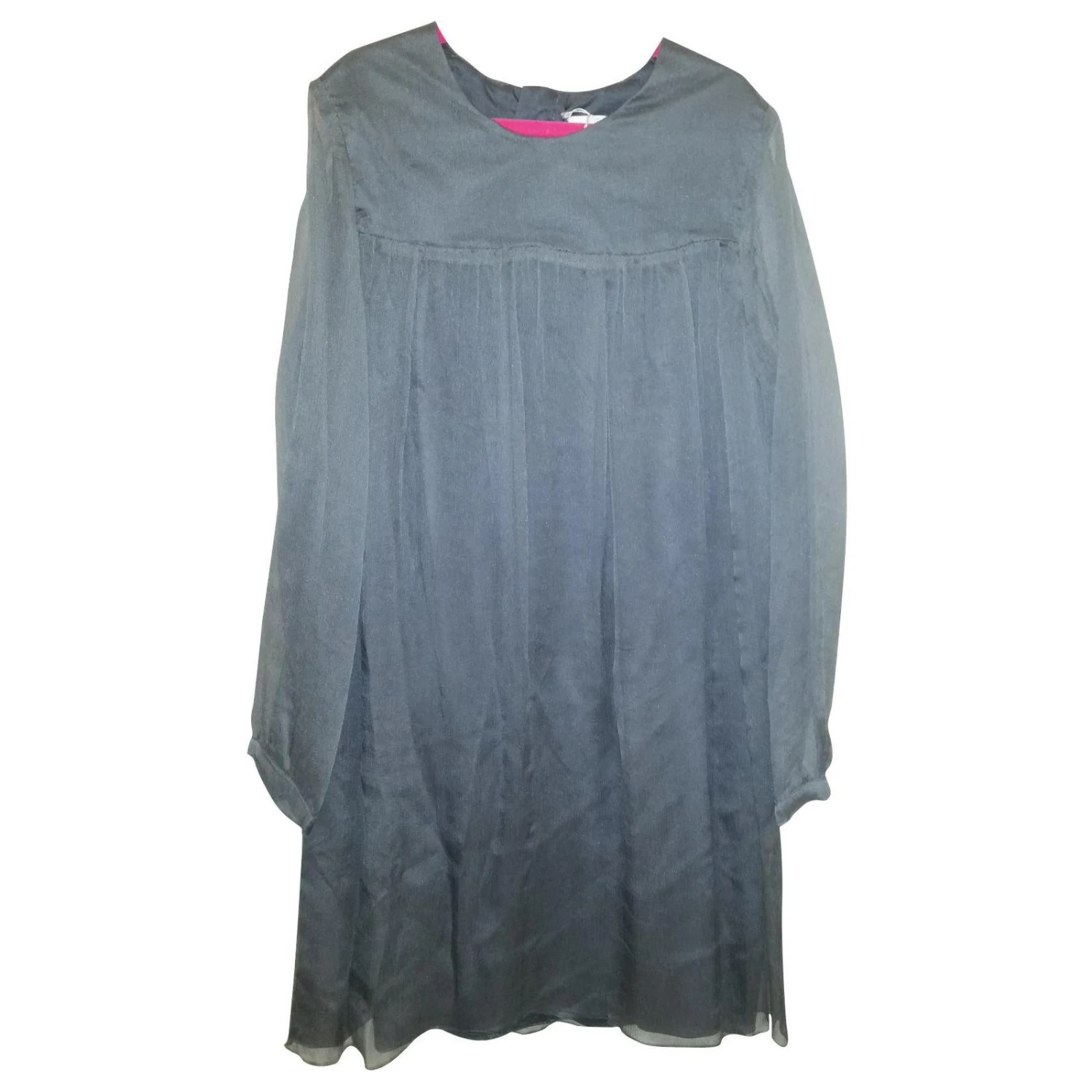Robe Chloé 8 Ans, Très Chic Chic! Argenté Gris 1 Robe Chloé 8 Ans, Très Chic Chic! Argenté Gris