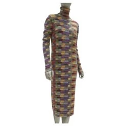 Robe De Défilé Chanel Paris-Hambourg Sz.40 Multicolore