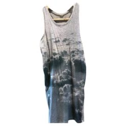 Stella Mc Cartney Robe Débardeur Gris