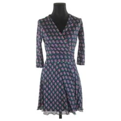 Robe Diane Von Furstenberg 38 Bleu