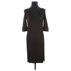 Robe Diane Von Furstenberg 38 Marron