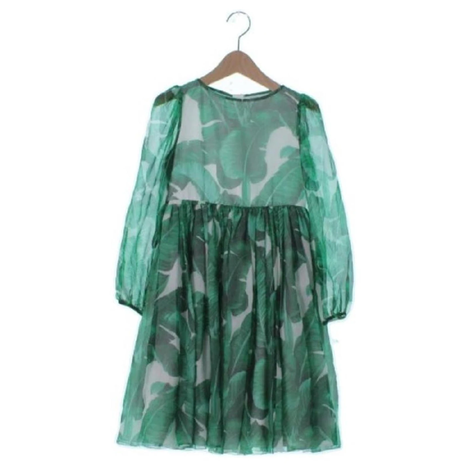 *Robe Dolce & Gabbana Blanc Vert 1 *Robe Dolce & Gabbana Blanc Vert