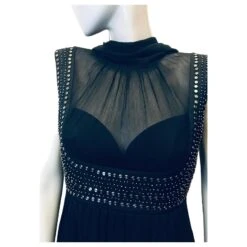 Robe En Soie Max Mara Noir