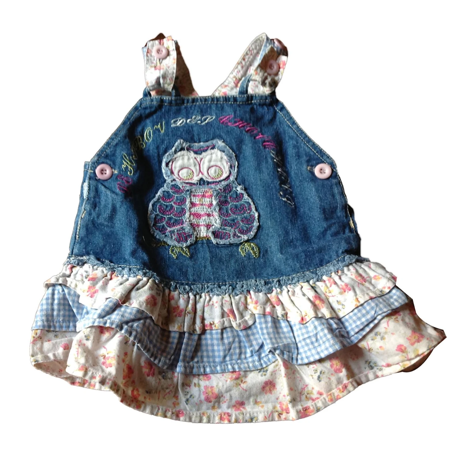 Autre Marque Robe Fille Bleu 1 Autre Marque Robe Fille Bleu