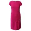 Robe Fourreau Moschino Cheap And Chic En Laine Rose Vif