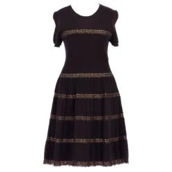 Red Valentino Robe Noir