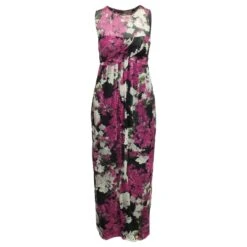 Paul Smith Robe Longue Rose à Imprimé Fleuri