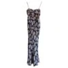 Autre Marque Robe Longue Saloni Renee Dragon Fruit Multicolore