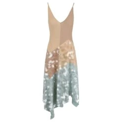 Robe Mi-longue En Maille Bottega Veneta Multicolore