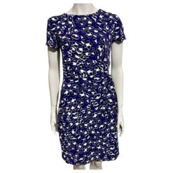 Diane Von Furstenberg Robe Portefeuille DvF Zoe Multicolore