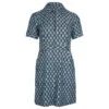 Robe Sandro Imprimé Monogramme En Coton Bleu