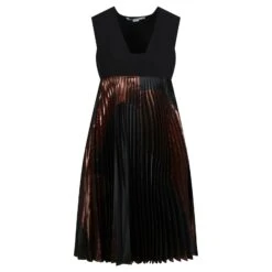Stella Mc Cartney Robe Stella McCartney à Empiècements Métallisés Multicolore