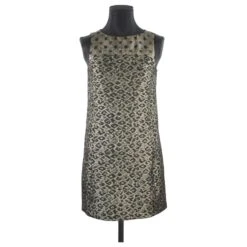 Robe Tibi 38 Argenté