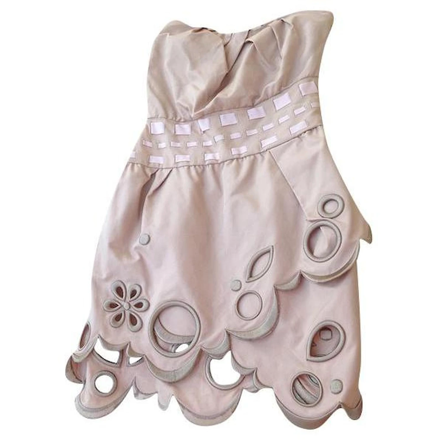 ROBE VICTOR & ROLF Rose Beige 1 ROBE VICTOR & ROLF Rose Beige