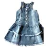 Autre Marque Rock&Roll Robe Fille Bleu