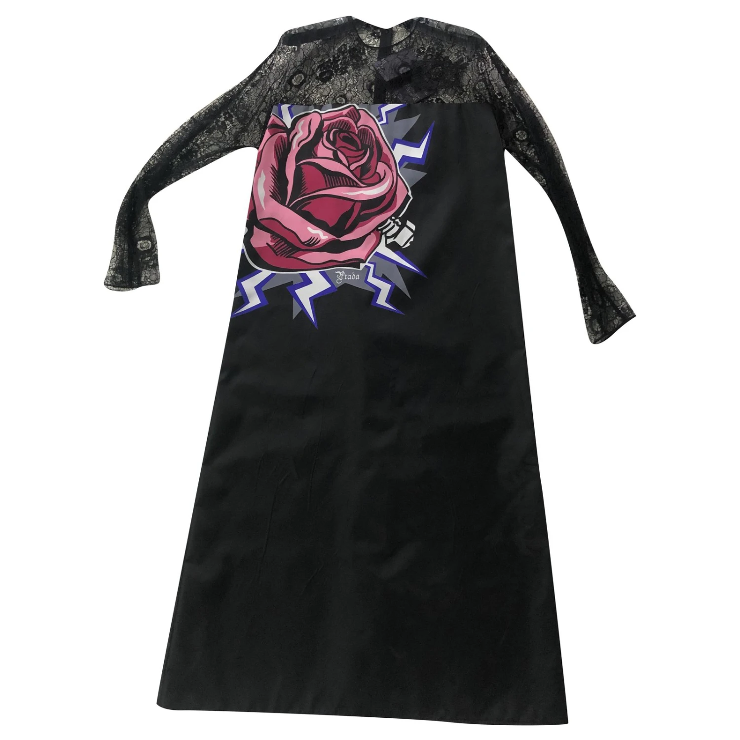 Robe Prada Noir 1 Robe Prada Noir